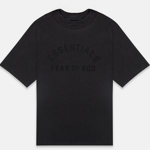 Fear of God Essentials Jet Black T-Shirt